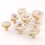 Natural Crystal Cabinet Door Knob