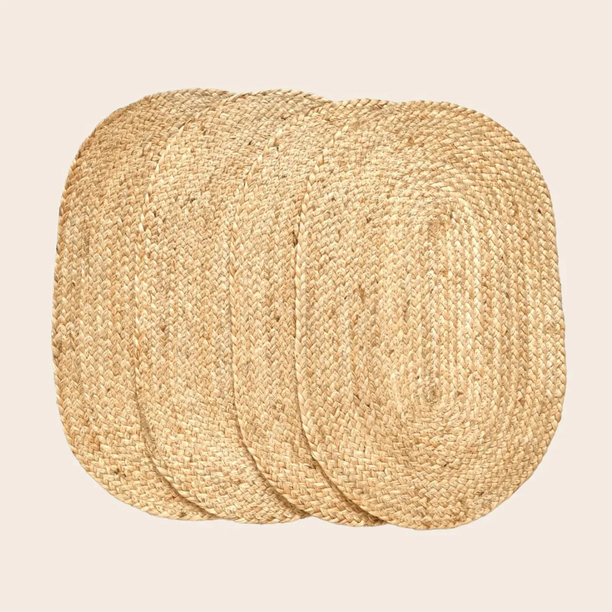 Natural Oval Jute Rug