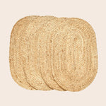 Natural Oval Jute Rug