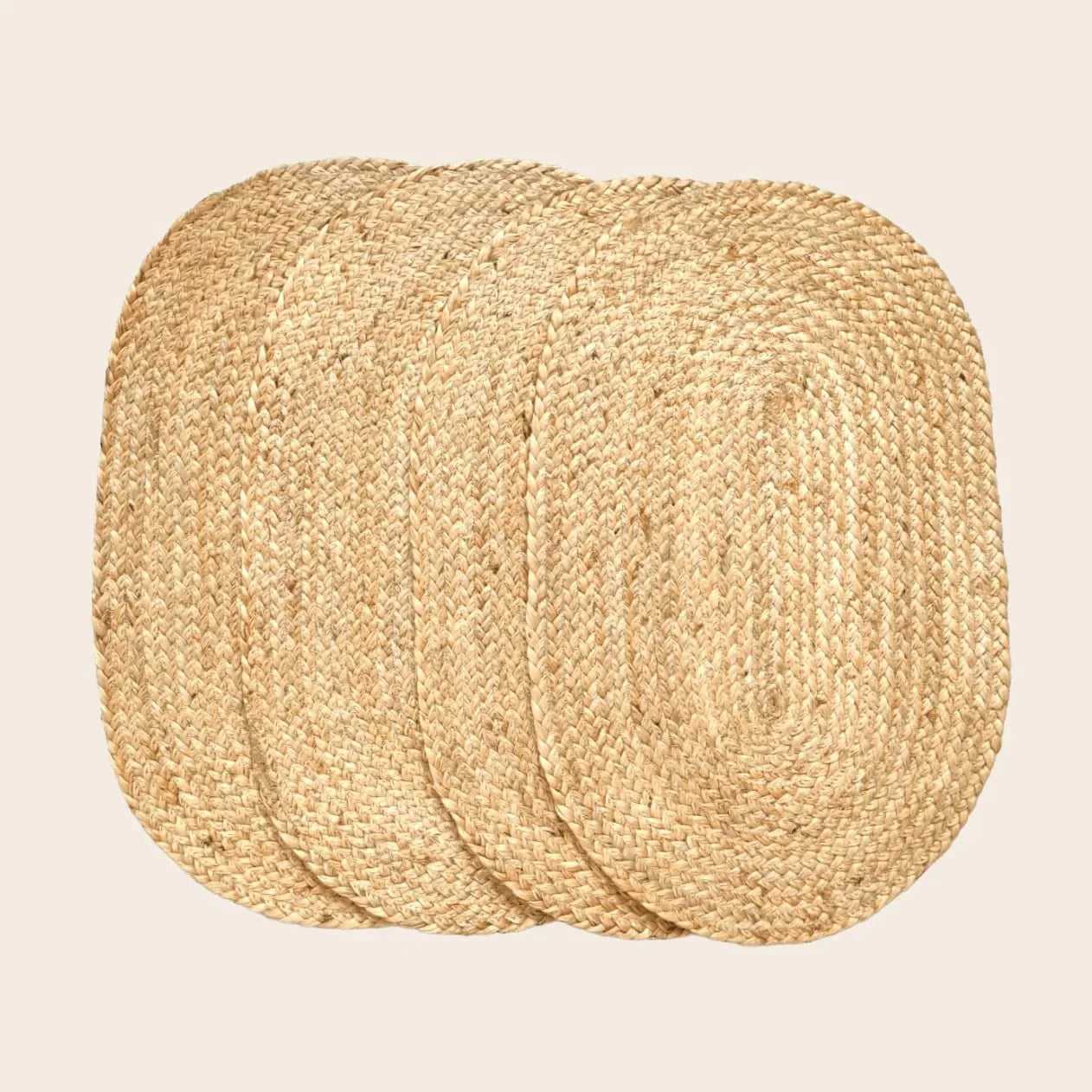 Natural Oval Jute Rug