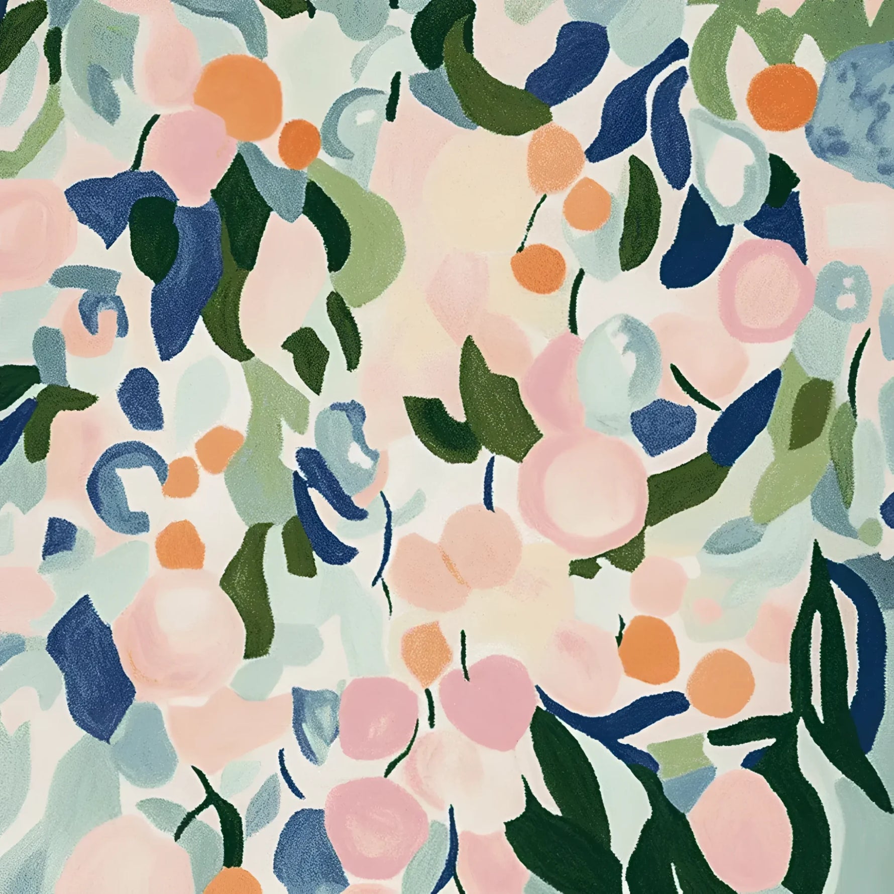 This vibrant area rug features an abstract floral design with bold colors of pink, green, blue, and orange. Perfect as a contemporary rug, this wool rug adds a splash of color and style to any living room.