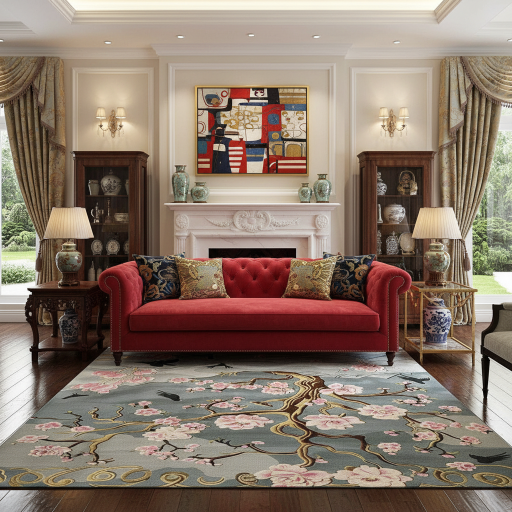 Nature's Serenade Hand Tufted Rug