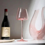 Nordic Flamingo PInk Wine Glass - MAIA HOMES