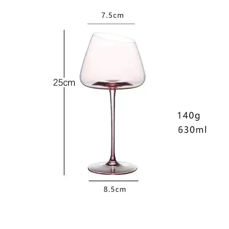 Nordic Flamingo PInk Wine Glass - MAIA HOMES