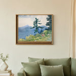 Framed room mockup - sage