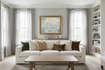 Framed room mockup - gold
