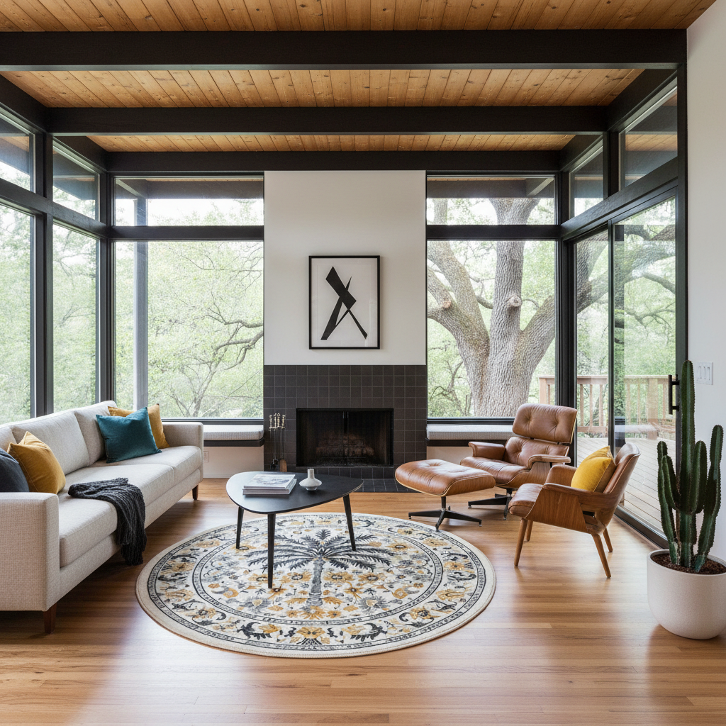 Oasis Reverie Hand Tufted Wool Rug