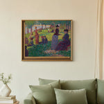 Framed room mockup - sage