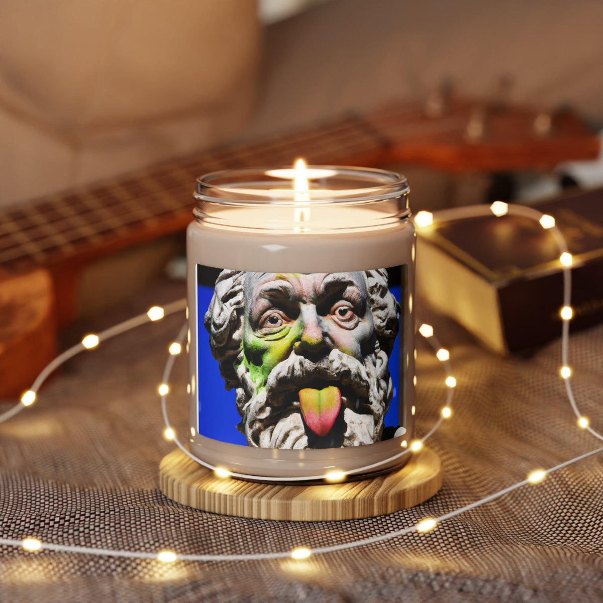 Old Man Scented Soy Candle