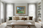 Framed room mockup - gold