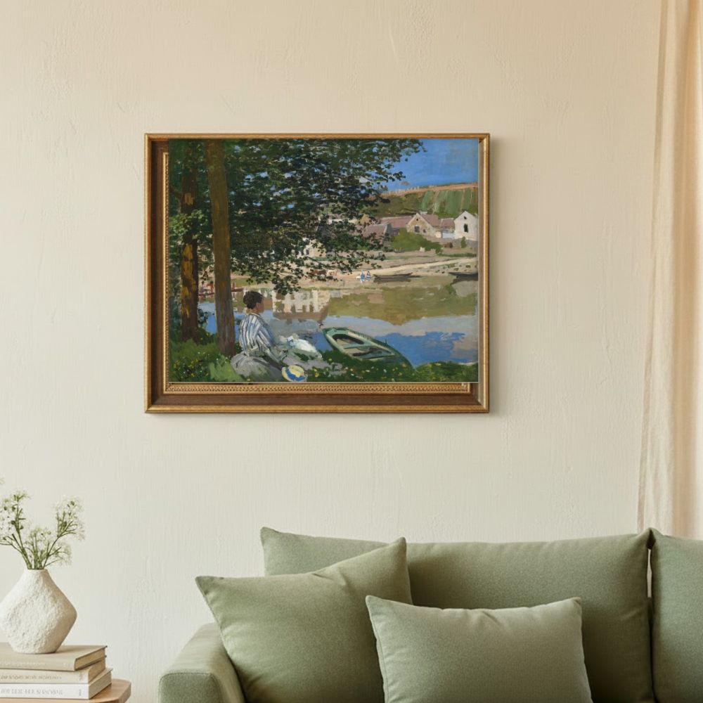 Framed room mockup - sage