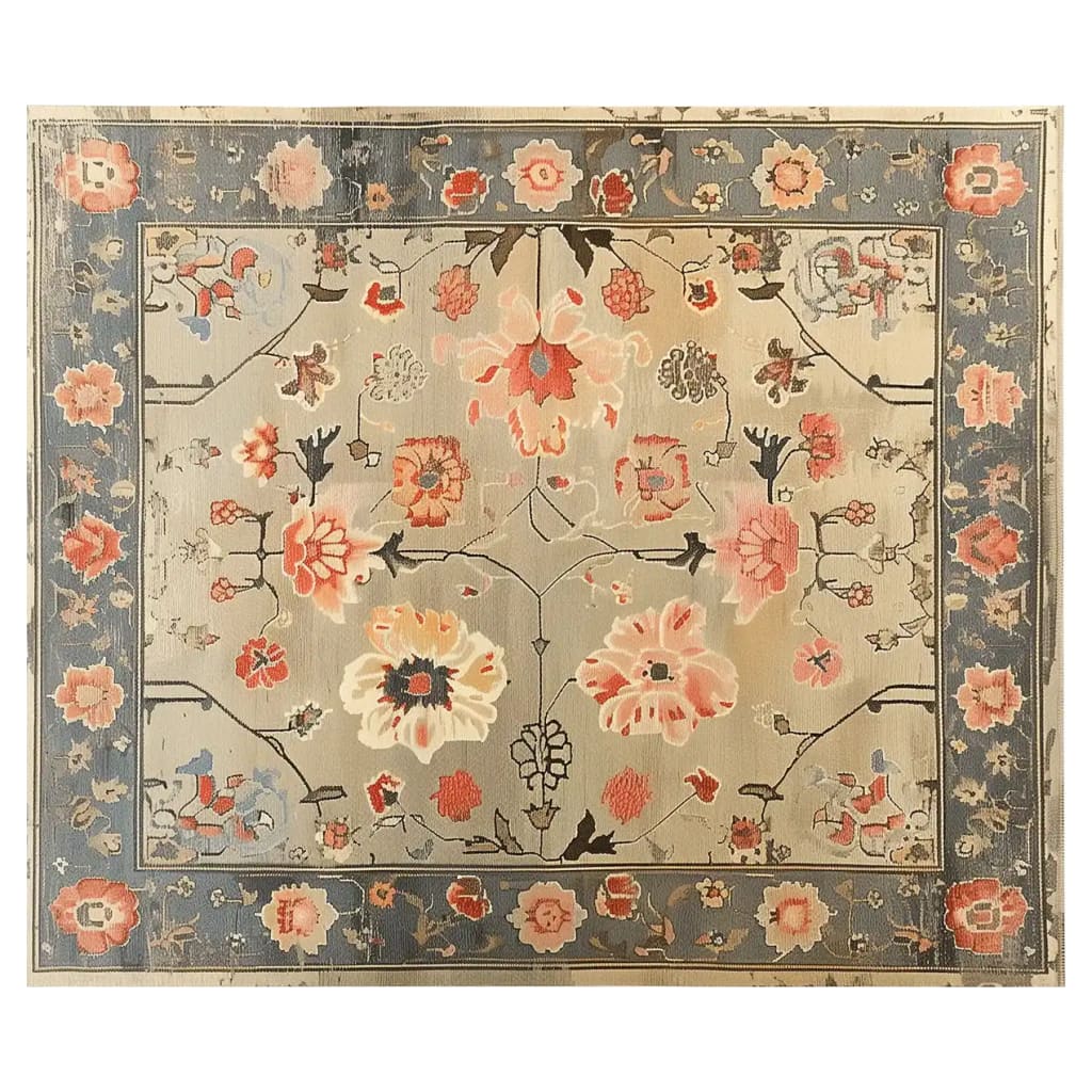 A beautifully crafted Opulent Legacy Hand Tufted Wool Rug featuring an intricate floral design in warm tones, perfect for enhancing any living space. This large living room area rug showcases a blend of traditional and modern aesthetics, ideal for those seeking elegance and comfort in a wool rug.