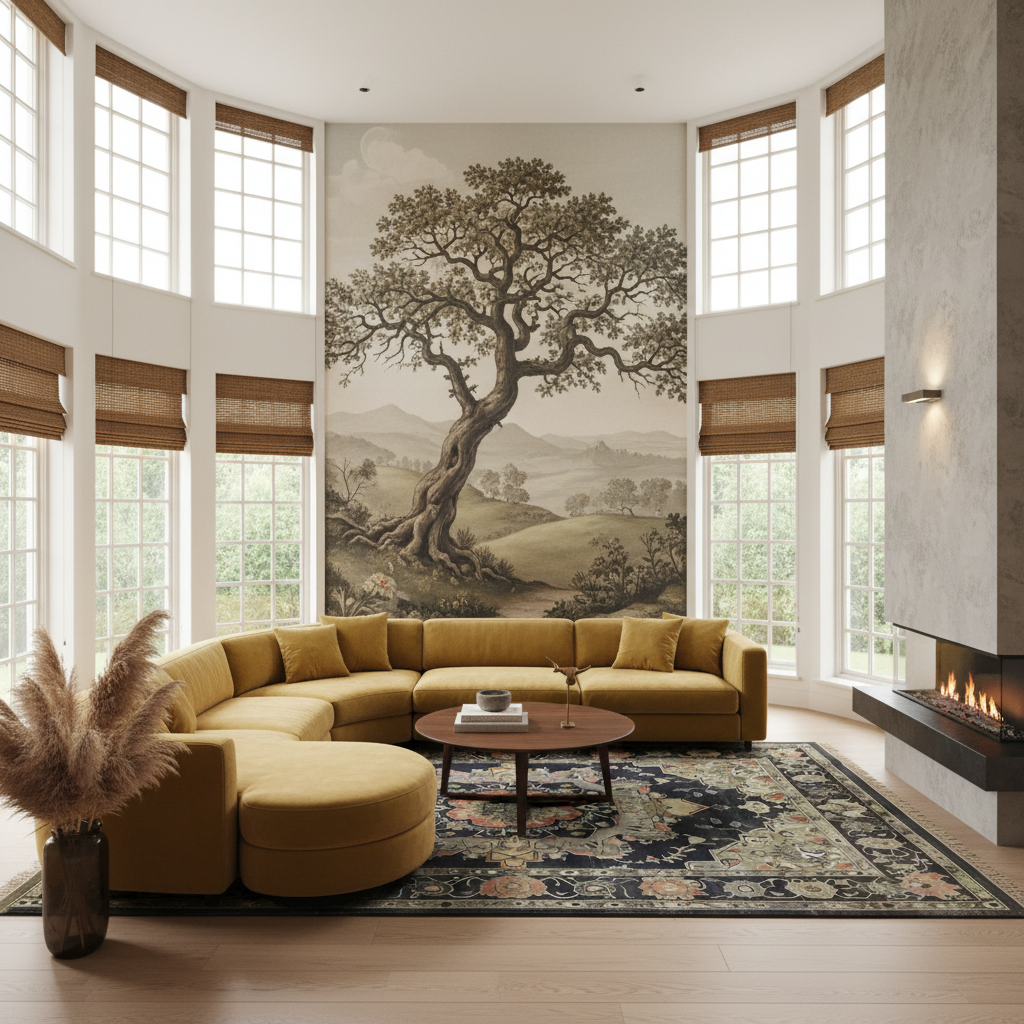 Orchid Opulence Hand Knotted Area Rug
