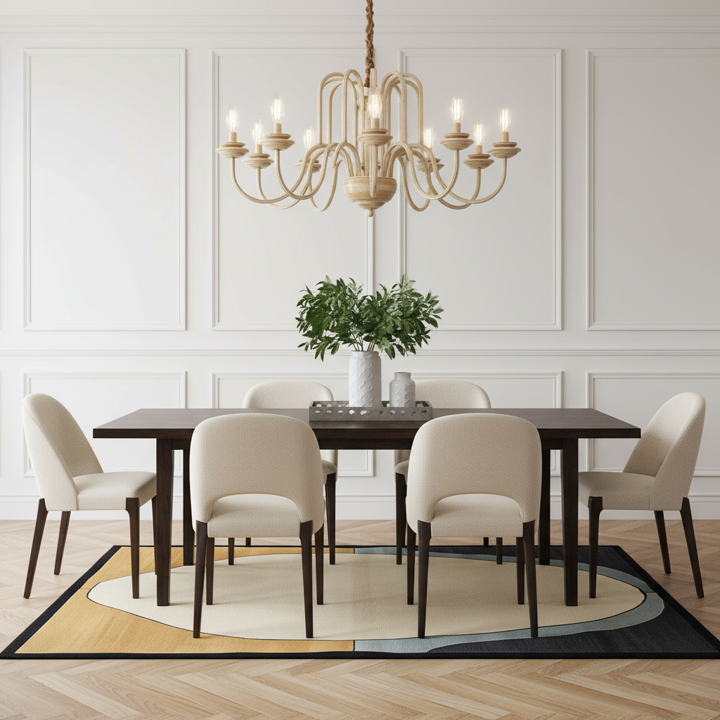 Organic Depth Layers Hand Tufted Rug