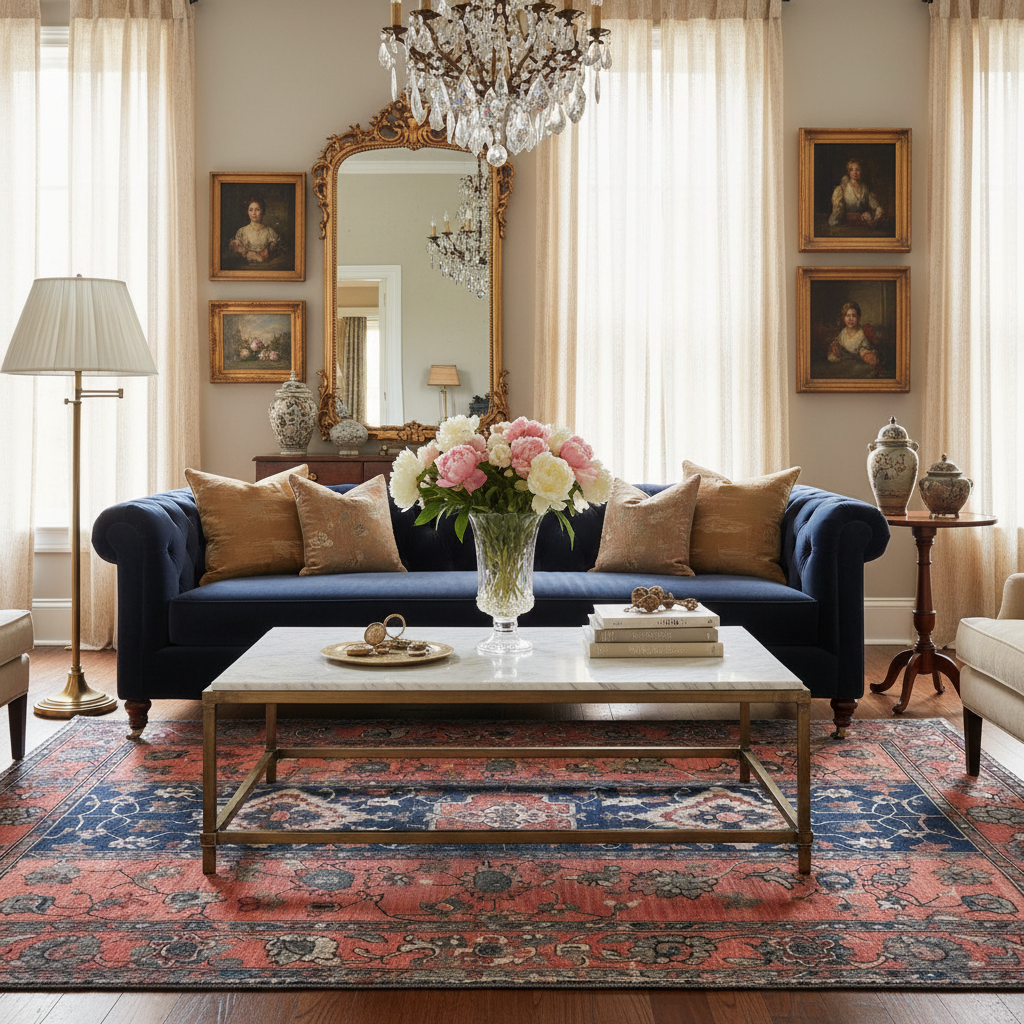 Ornate Mirage Hand Tufted Rug