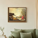 Framed room mockup - sage