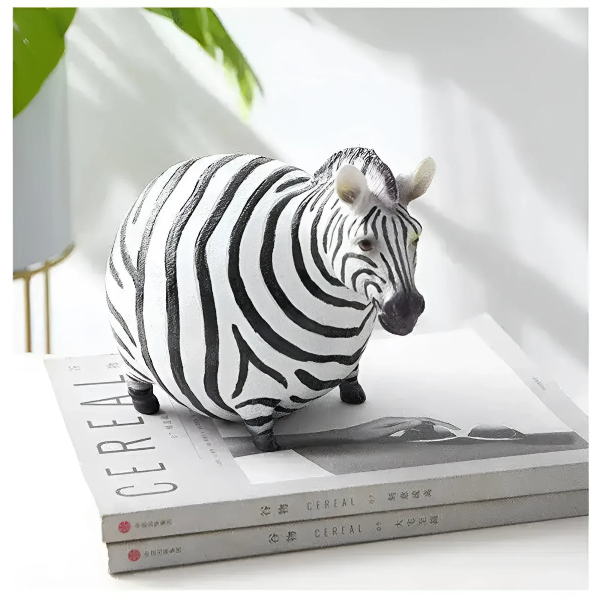 Oversized Zebra Figurines Andrea