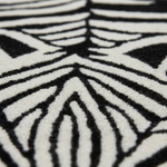 Oversized Zebra Hand Tufted Wool Rug