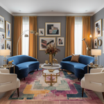 Palatial Mirage Hand Tufted Wool Rug