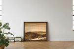 Framed room mockup - leaning