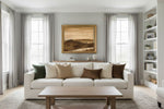 Framed room mockup - gold