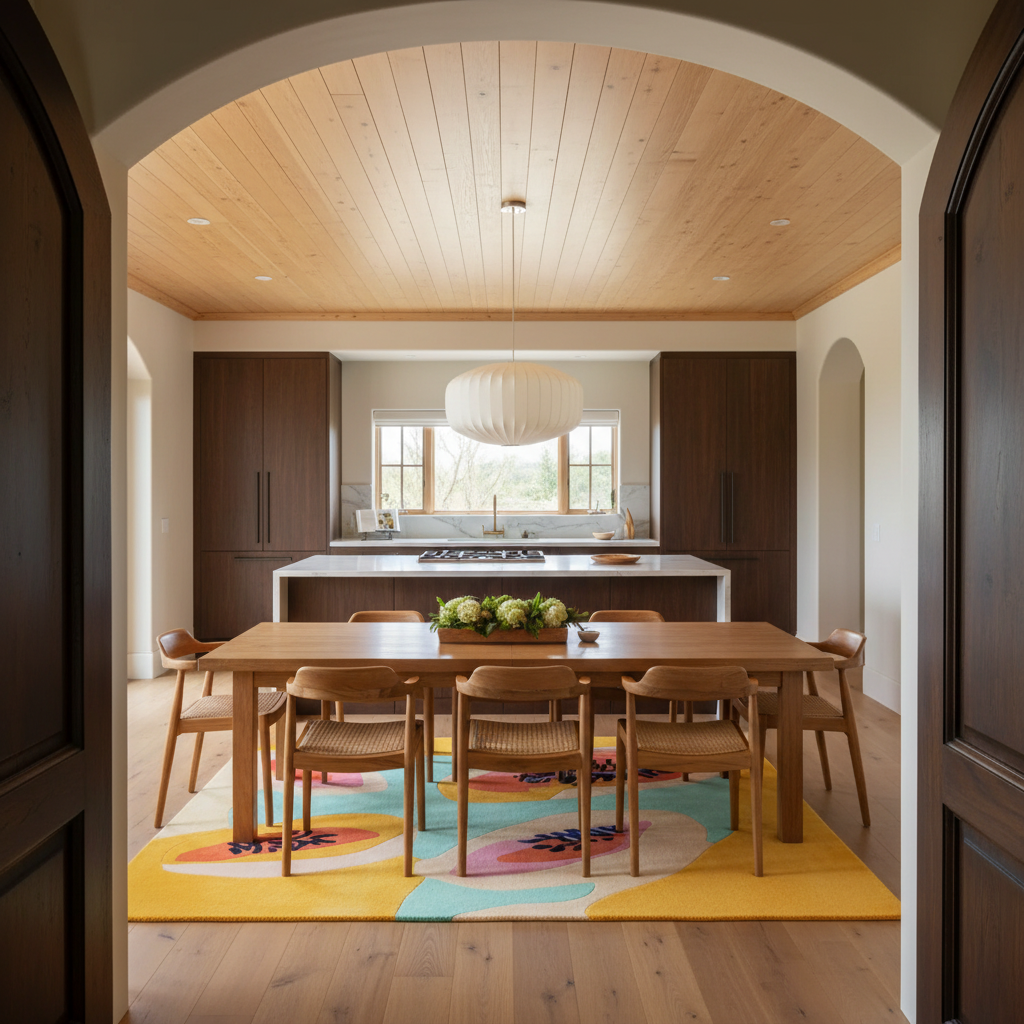 Papaya Tales Hand Tufted Rug