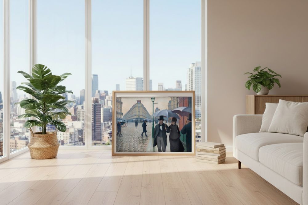 Framed room mockup - loft