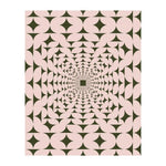 A stunning Pastel Olive Green Illusion Hand Tufted Wool Rug featuring an eye-catching geometric pattern. Perfect for enhancing the style of any living room or bedroom, this area rug measures 8x10 and offers a chic and cozy look, ideal for modern living room decor.