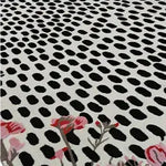 Pastel Pink Floral Animal Print Hand Tufted Rug - MAIA HOMES