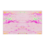 Pastel Pink Marble Kitchen Towel