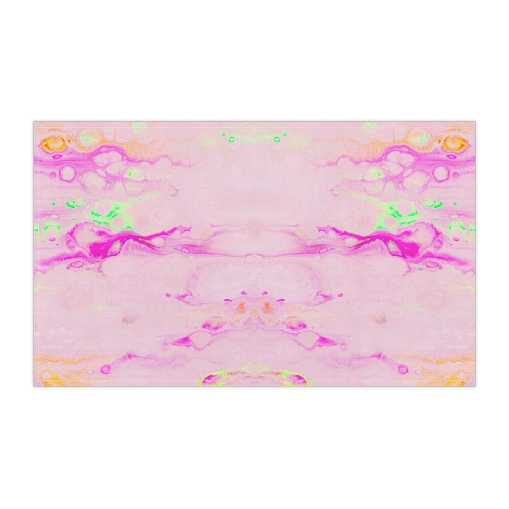 Pastel Pink Marble Kitchen Towel - MAIA HOMES