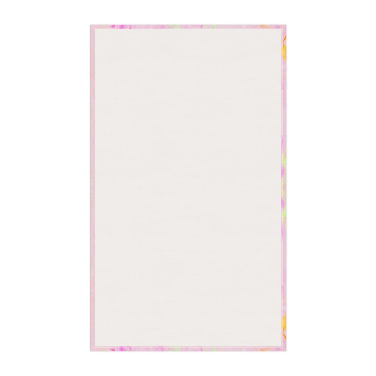 Pastel Pink Marble Kitchen Towel