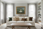 Framed room mockup - gold