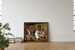 Framed room mockup - leaning