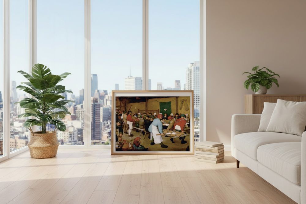 Framed room mockup - loft