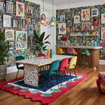 Pebbled Frame Hand Tufted Rug