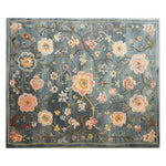 Elegant Persian Floral Harmony Hand Tufted Wool Rug featuring intricate floral patterns in soft hues, perfect for enhancing the beauty of living room area rugs. This wool rug adds a touch of sophistication and warmth to any space, making it an ideal choice for those seeking stylish rugs for the living room.