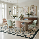 Petal Harmony Hand Tufted Wool Rug