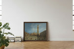 Framed room mockup - leaning