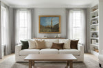 Framed room mockup - gold