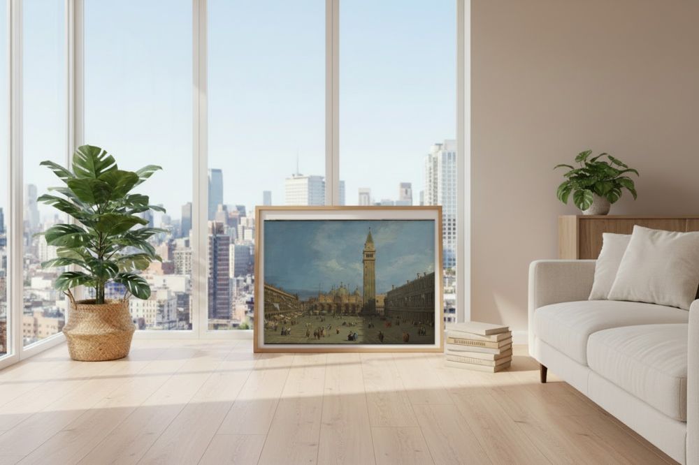Framed room mockup - loft