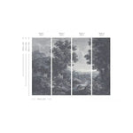 Picturesque Valley Of Serenity Blue Wallpaper