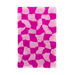 Pink Abstract Checker Hand Tufted Wool Rug - MAIA HOMES