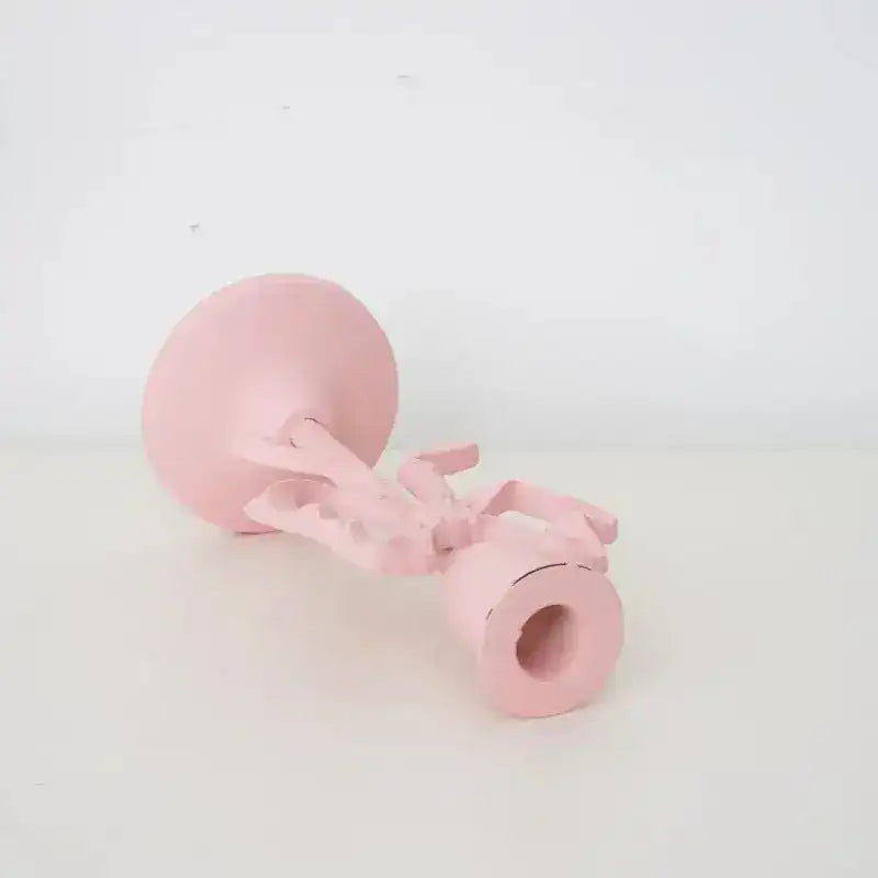 Pink Bow Knot Iron Candlestick Holder - MAIA HOMES