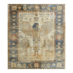 Egyptian Goddess Wool Hand Knotted Area Rug