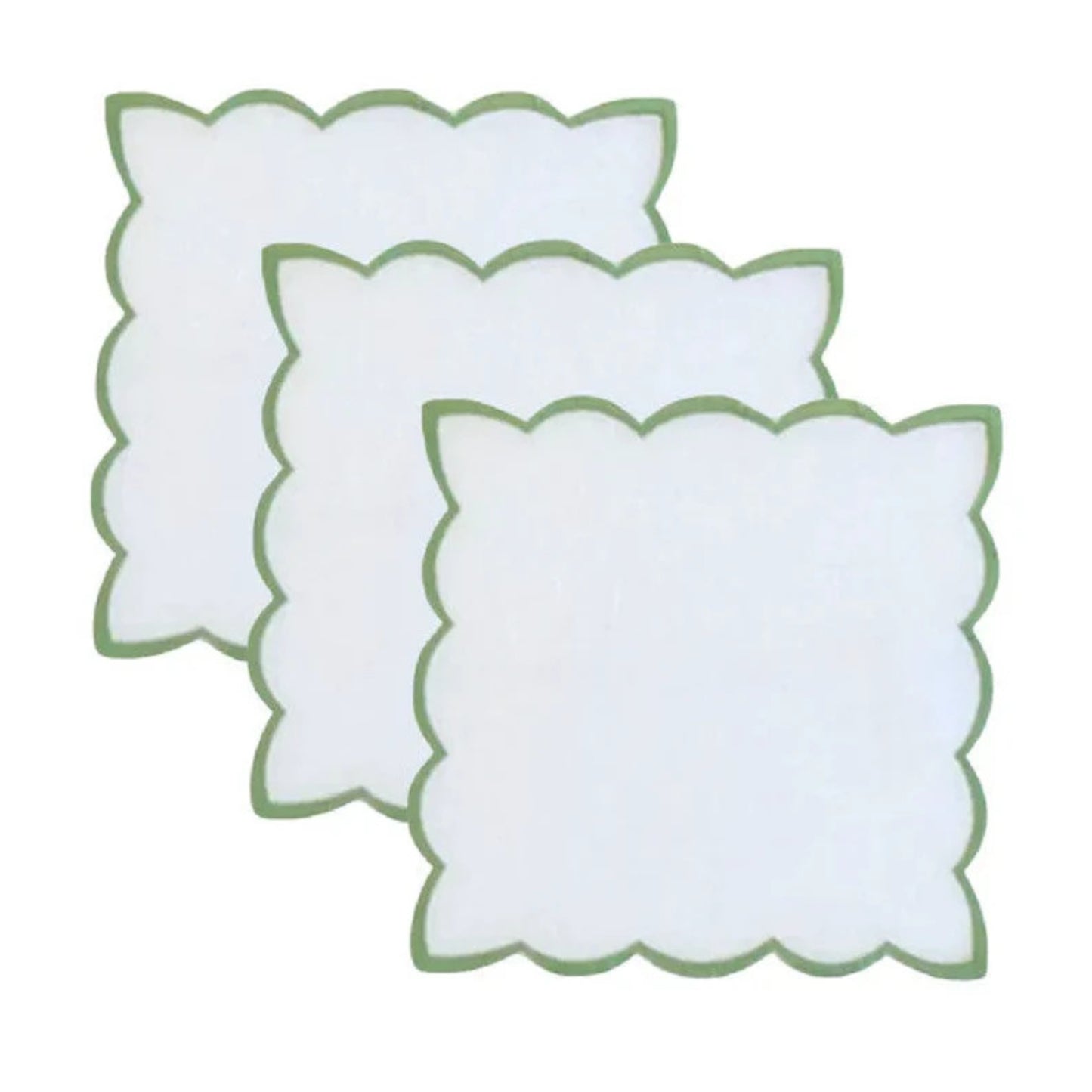 Scalloped Elegance Placemats