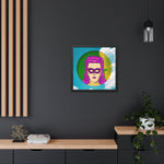 Pop Lady Masquerade Framed Poster Wall Art