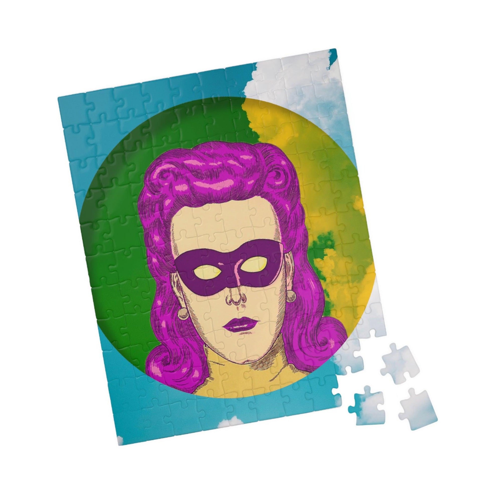 Pop Lady Masquerade Puzzle