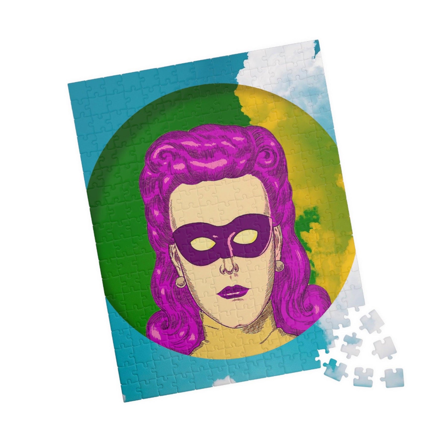 Pop Lady Masquerade Puzzle