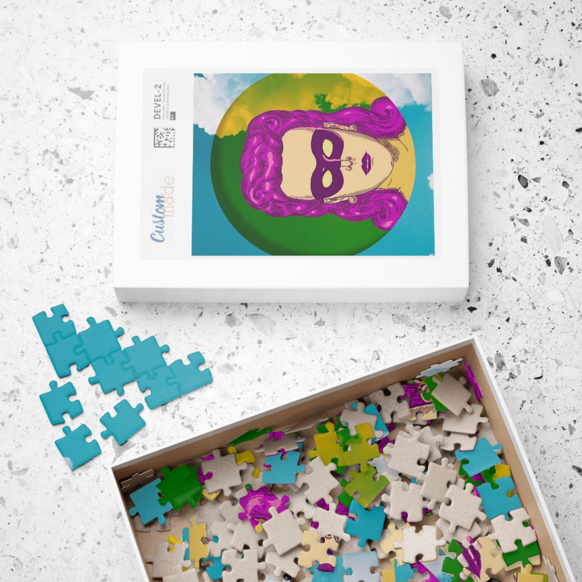 Pop Lady Masquerade Puzzle